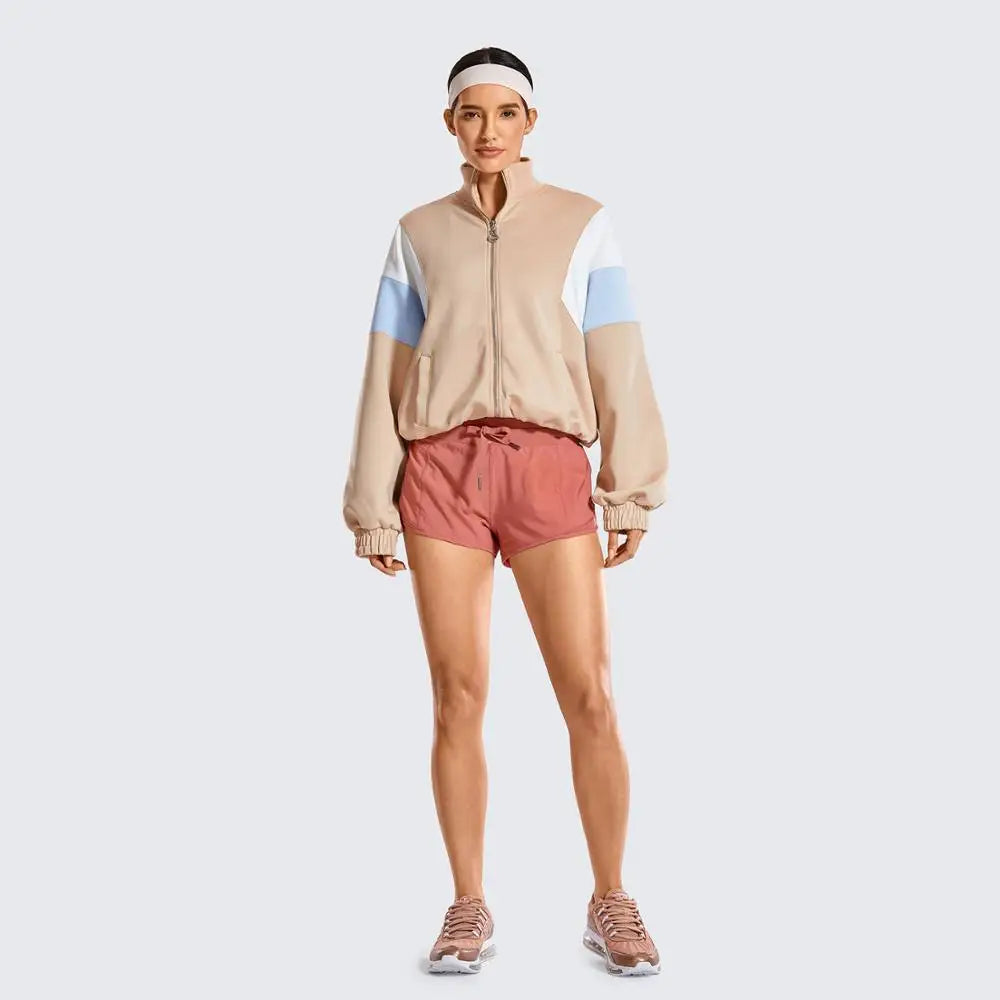 Women's Quick-Dry Loose Running Shorts Wit A Pocket.