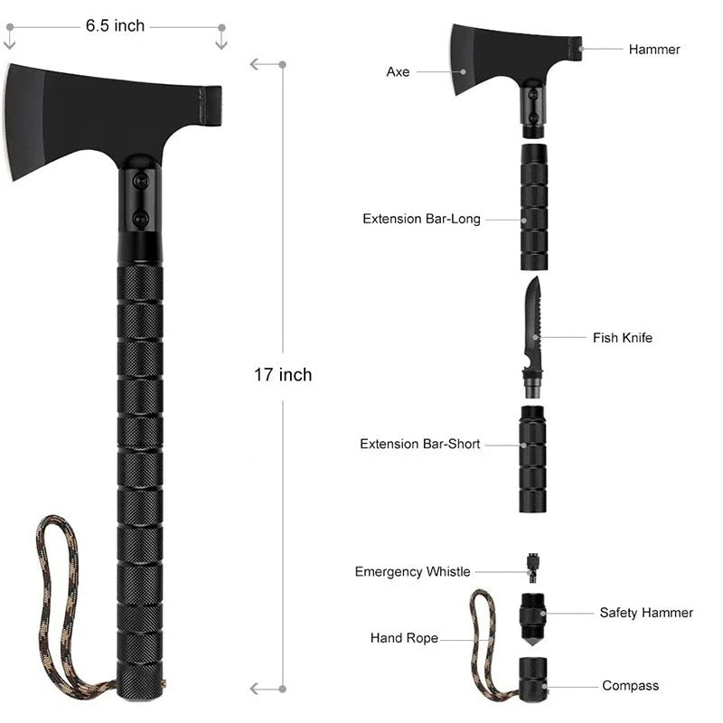 Foldable Tactical Axe Outdoor Camping Hatchet