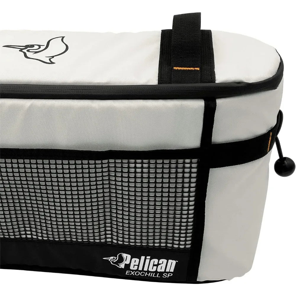 Soft Cooler with Seat and Shoulder Strap.