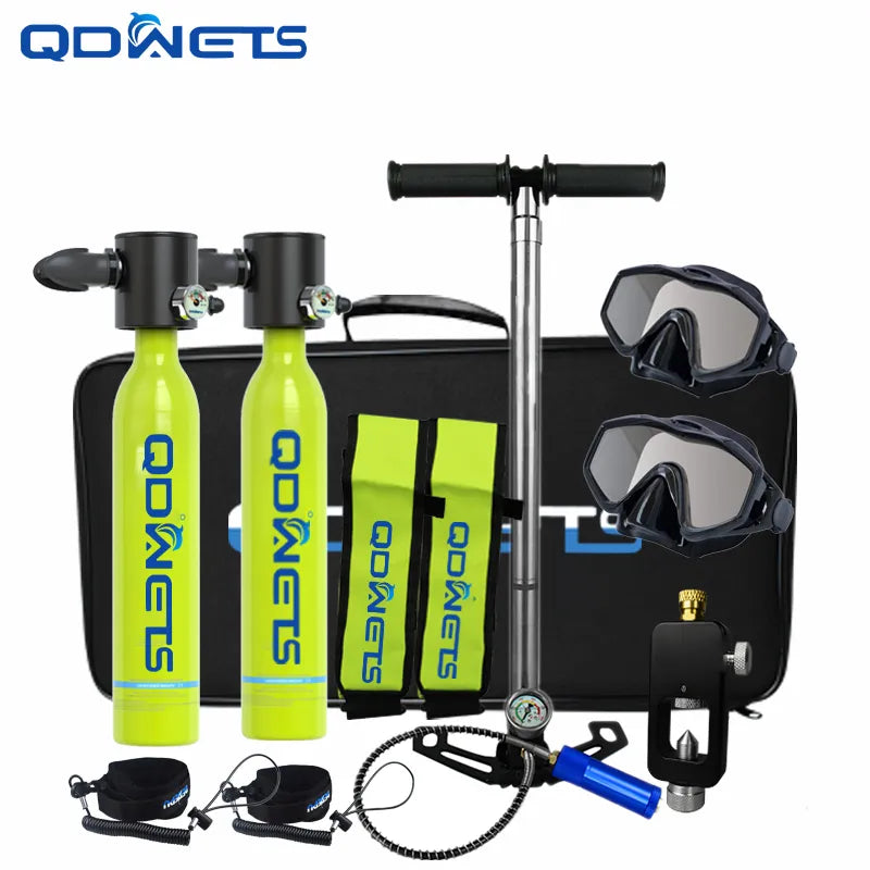 Mini Scuba Diving Tank with 5-10Minutes Capability.