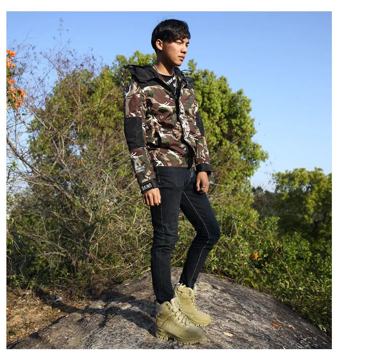Men's Hiking, Camping, and Climbing Ankle Boots.
