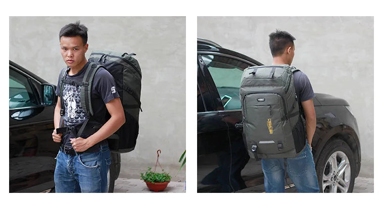 80L 50L Men's Women's For Camping, Backpacking, Or Travel