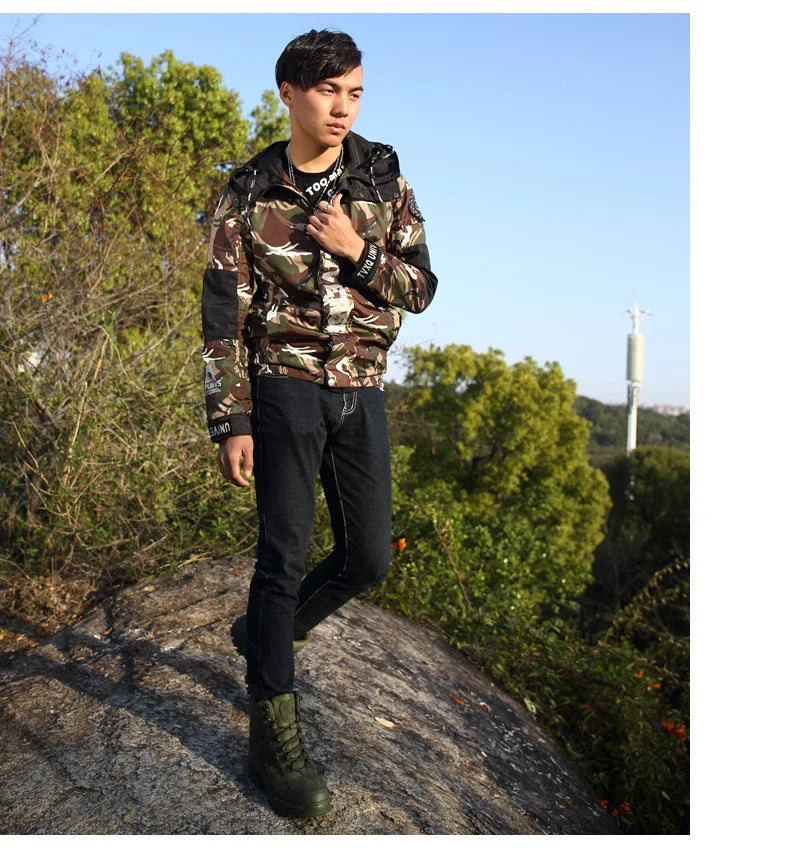 Men's Hiking, Camping, and Climbing Ankle Boots.
