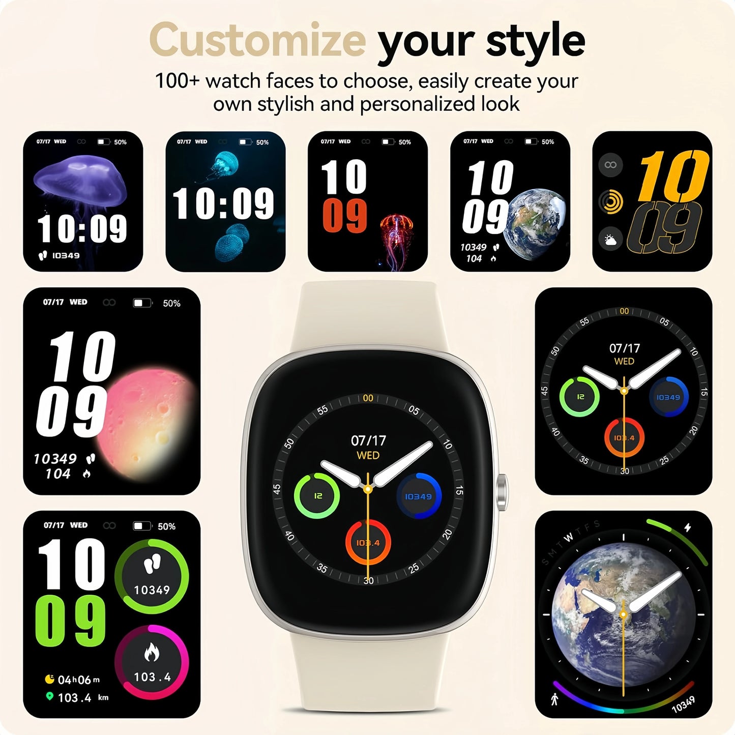 Men And Women's Fitness Smart Watches.