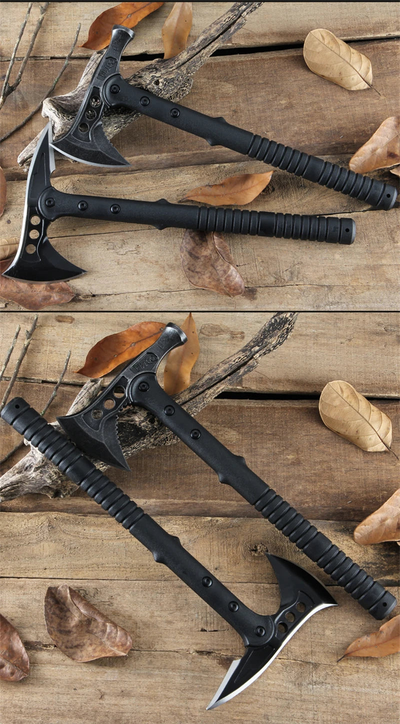 Multi-purpose camping And Hammer Axe.