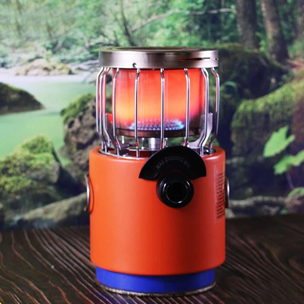 2 in 1Gas Heater For Tent, And Cooking Stove.