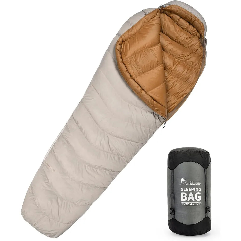 Ultralight Down Fill Sleeping Bag for Adults