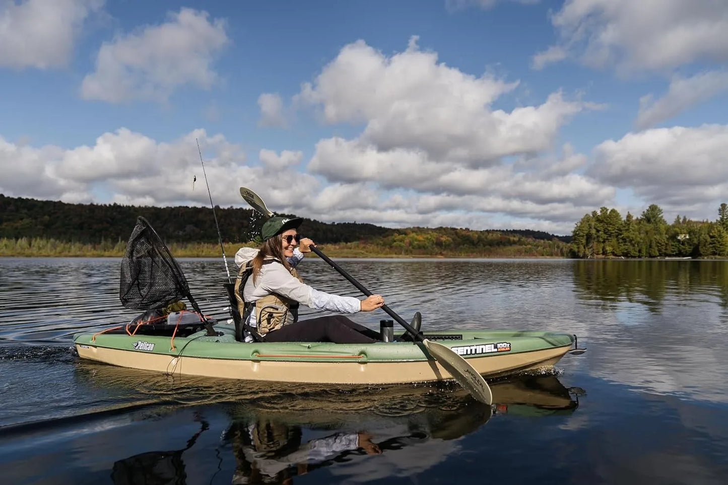 Sit-on-Top Lightweight Fishing Kayak .