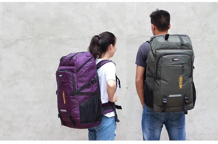 80L 50L Men's Women's For Camping, Backpacking, Or Travel