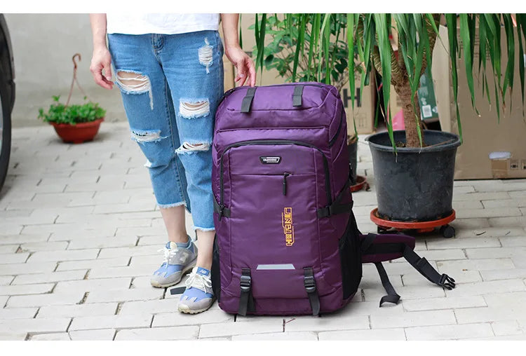 80L 50L Men's Women's For Camping, Backpacking, Or Travel