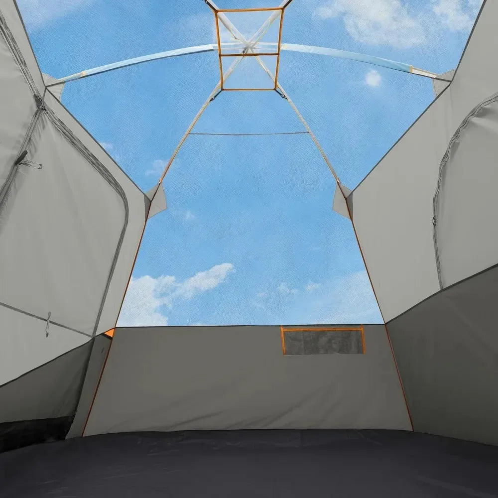 3/4/5/6 Person Easy Setup Tents with Floor Mats for Camping