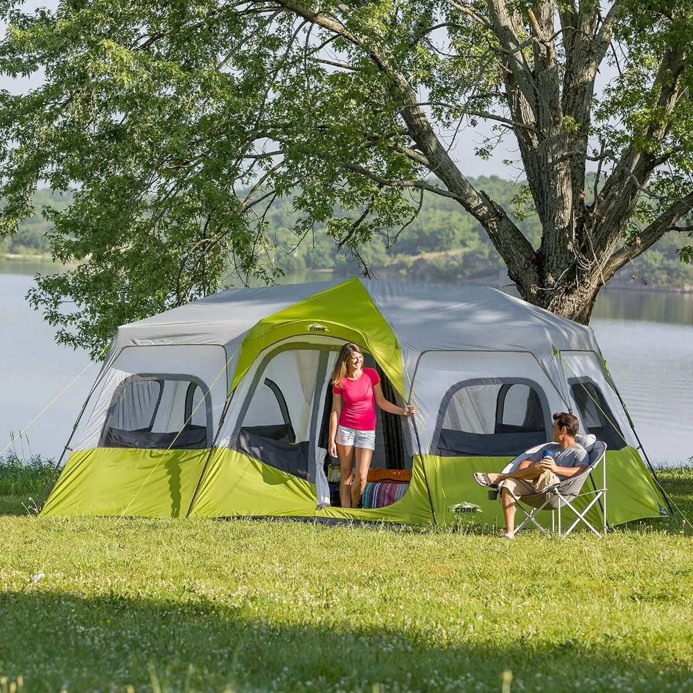 3 Room 12 Person Instant Pop-Up Tent