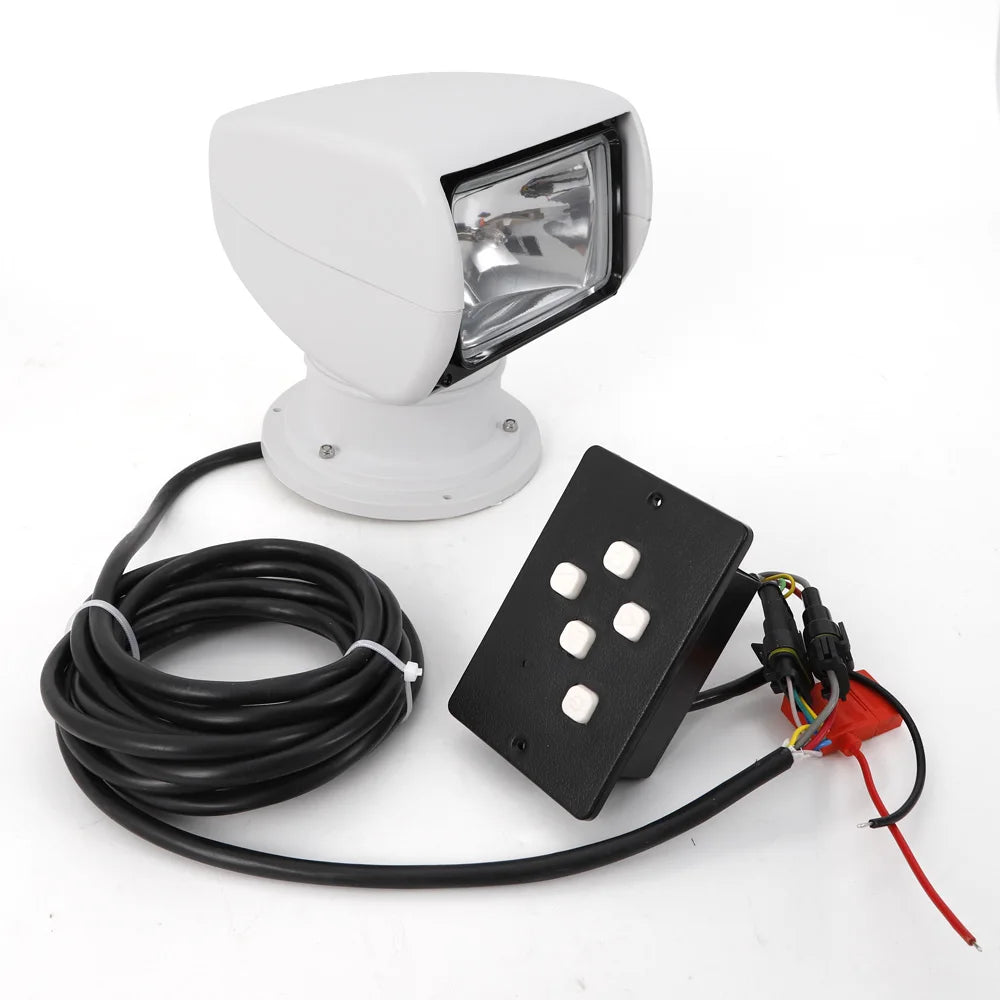 100W 360 Degree Remote Control Waterproof Boat Searchlight