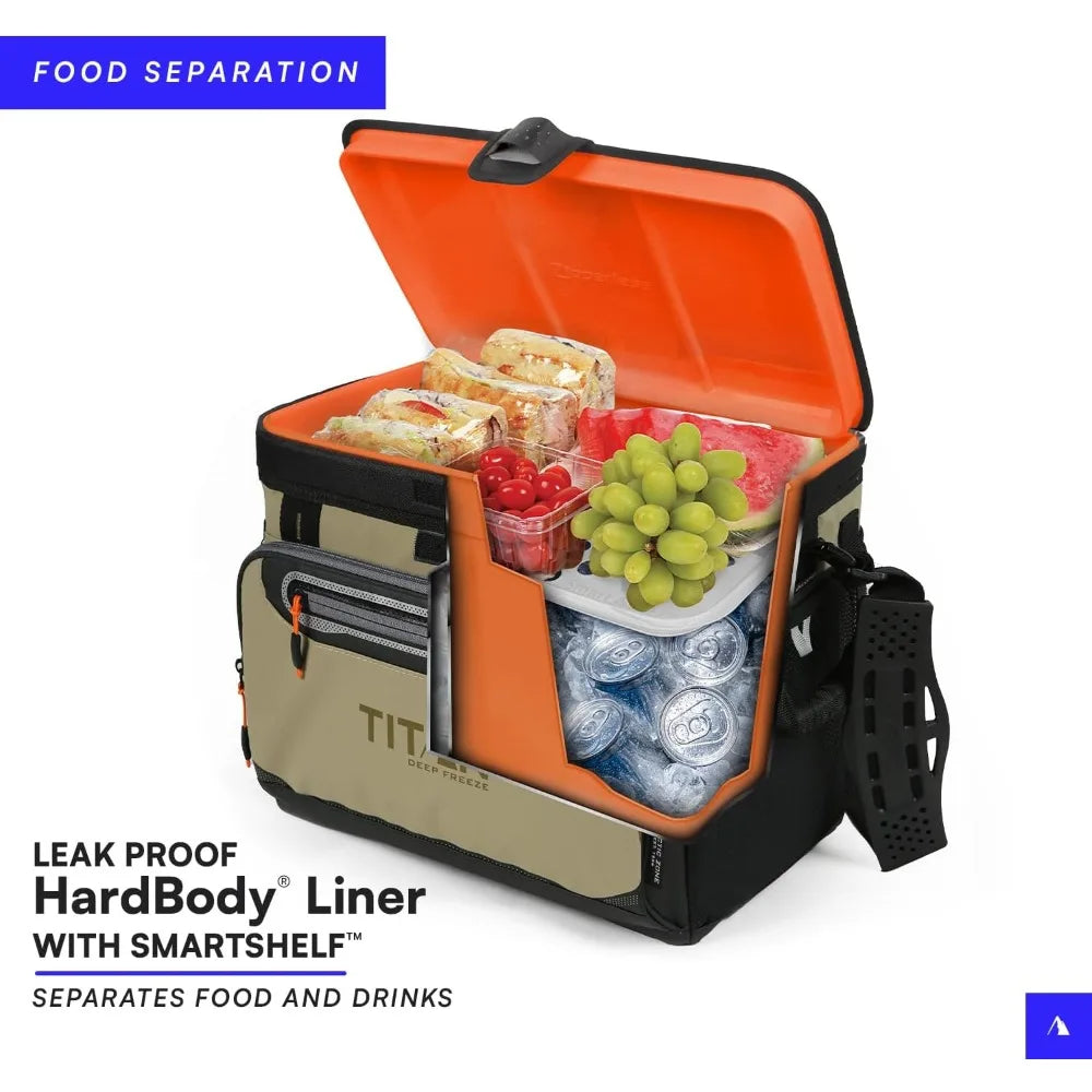 Zipperless Hardbody Deep Freeze Cooler.