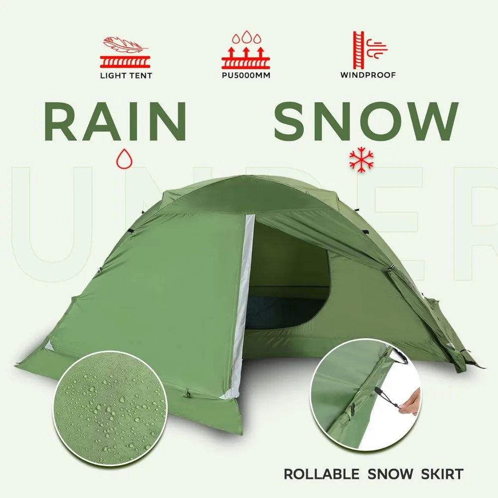 1-Person Lightweight Backpacking Tent