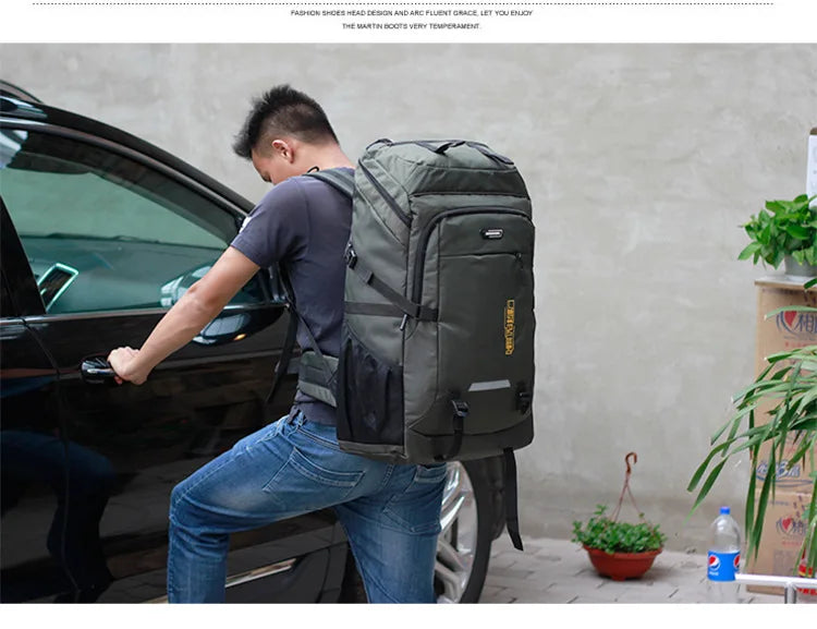 80L 50L Men's Women's For Camping, Backpacking, Or Travel