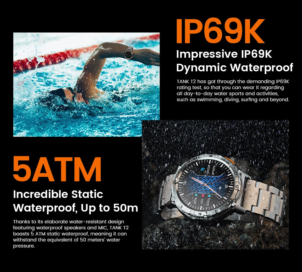Men's Fitness Bluetooth Ultra Smartwatches>