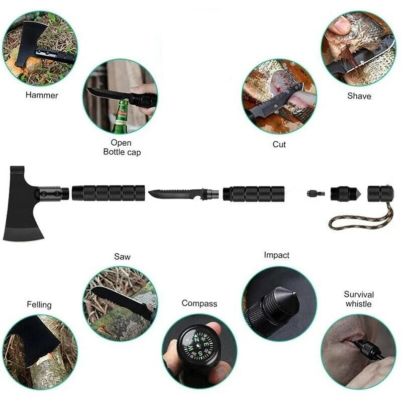 Foldable Tactical Axe Outdoor Camping Hatchet