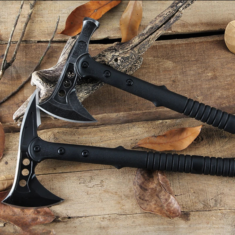 Multi-purpose camping And Hammer Axe.