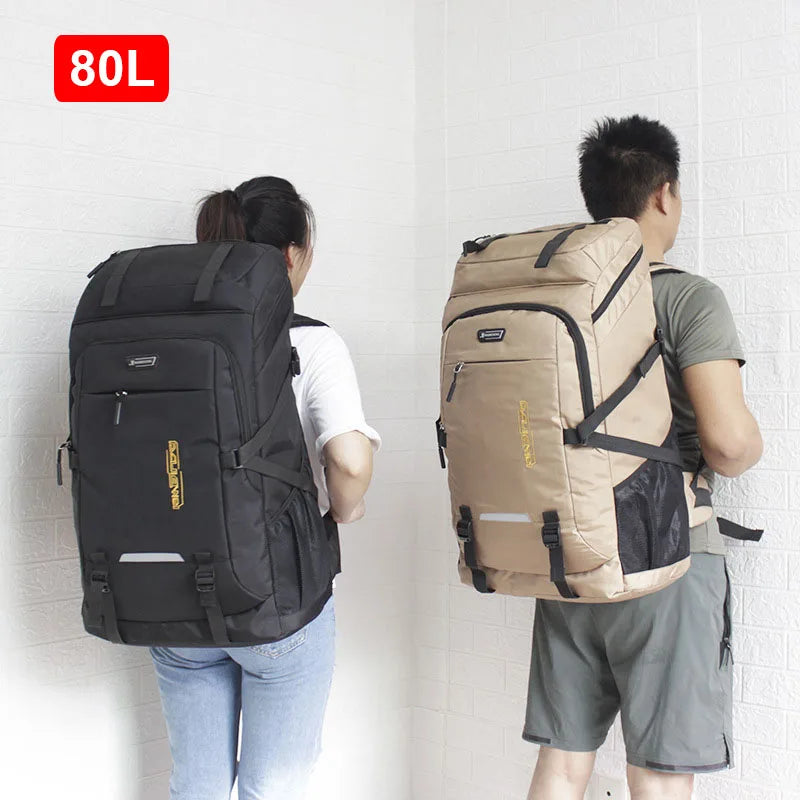 80L 50L Men's Women's For Camping, Backpacking, Or Travel