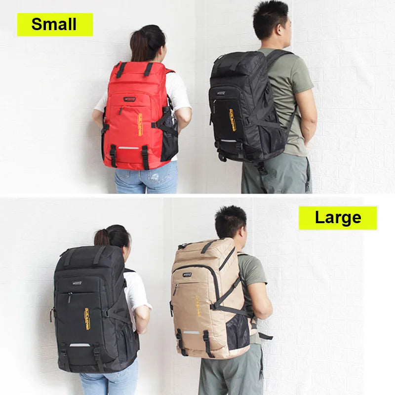 80L 50L Men's Women's For Camping, Backpacking, Or Travel