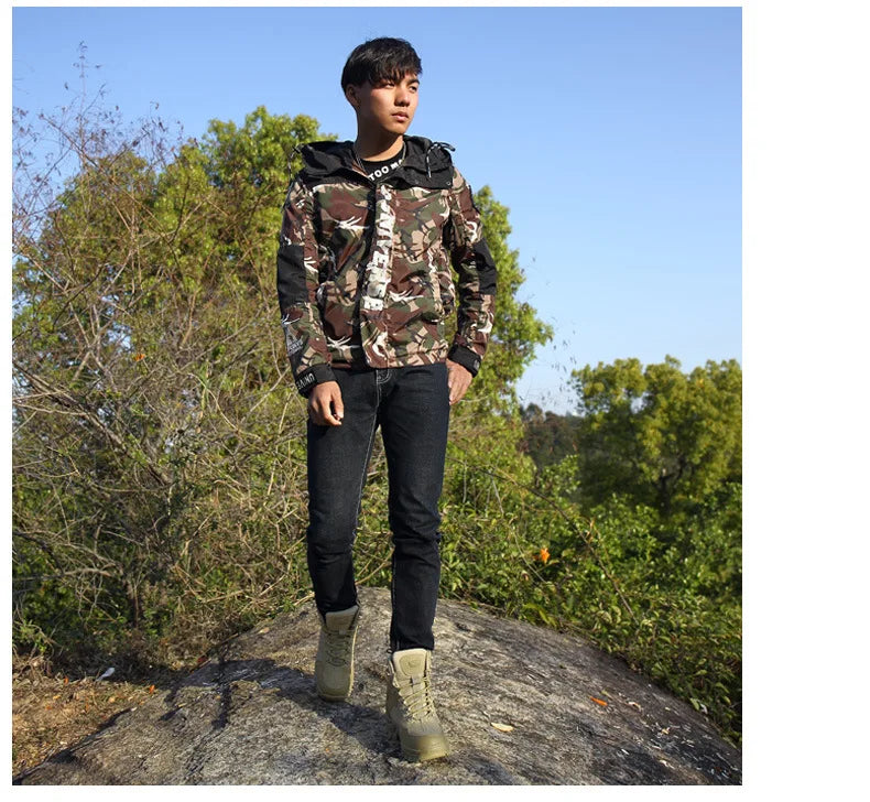 Men's Hiking, Camping, and Climbing Ankle Boots.
