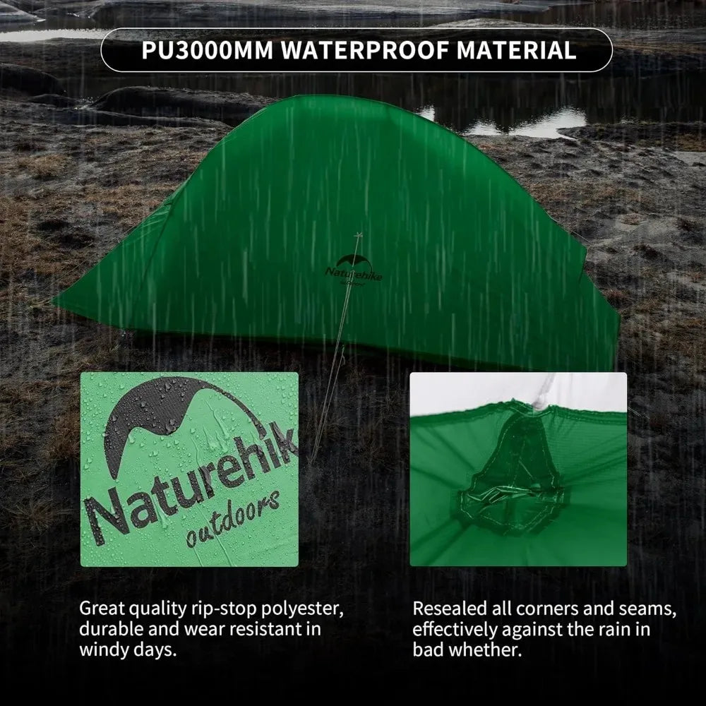 2 Person Lightweight Backpacking Tent with Footprint