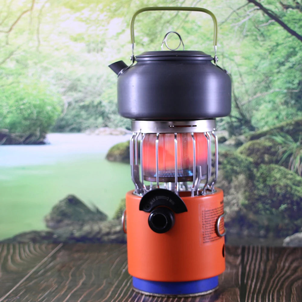 2 in 1Gas Heater For Tent, And Cooking Stove.