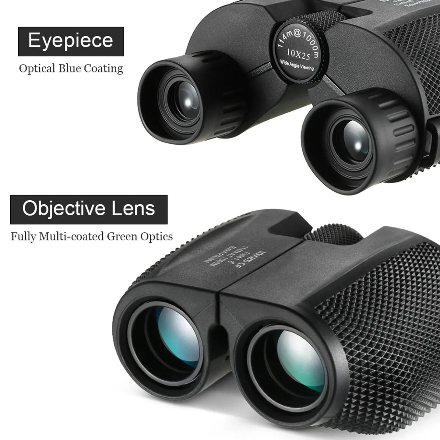 10X25 HD Mini Portable Bird Watching Binoculars