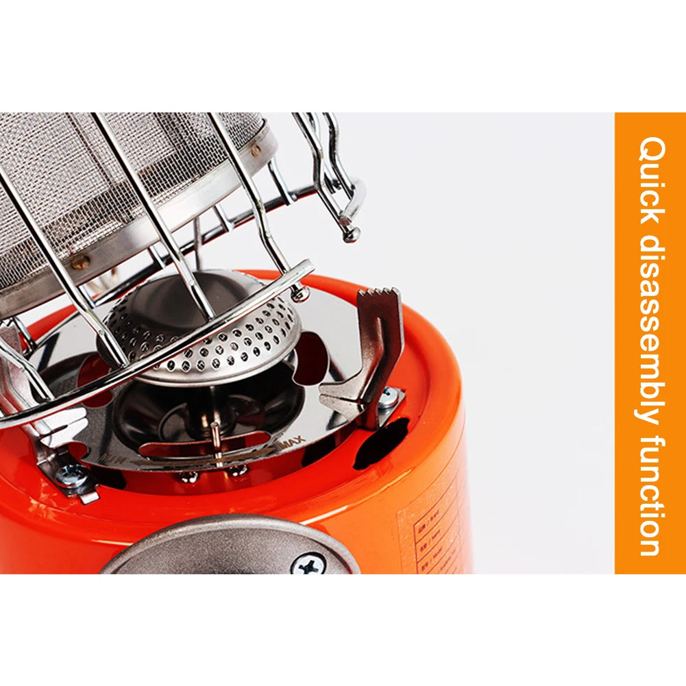 2 in 1Gas Heater For Tent, And Cooking Stove.