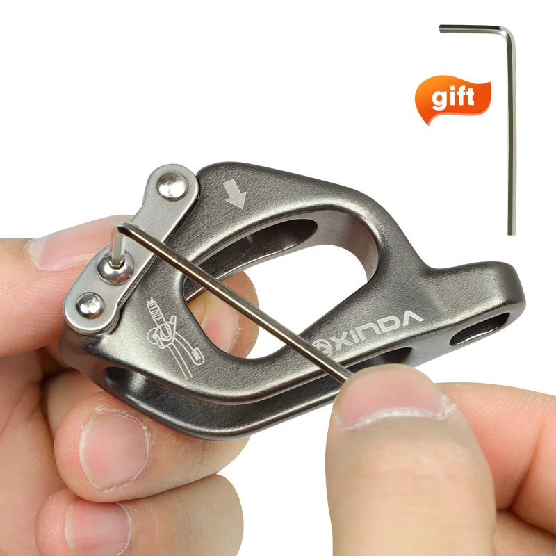 Positioning Lanyard Adjuster For Rock Climbing