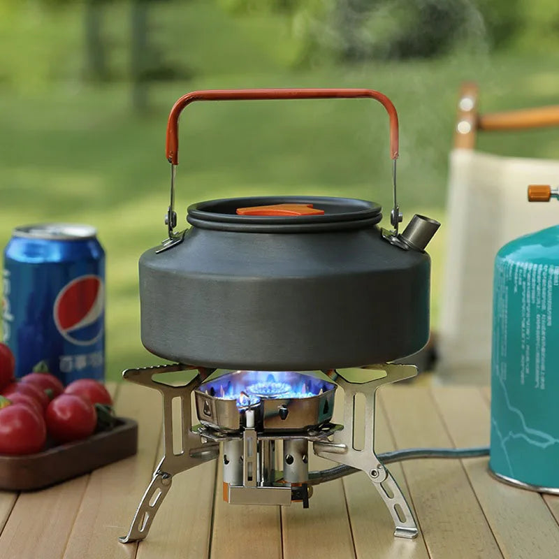 Outdoor Camping Folding Portable Gas Windproof Stove..