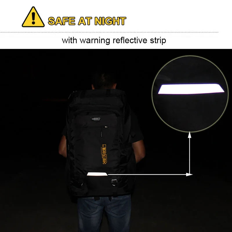 80L 50L Men's Women's For Camping, Backpacking, Or Travel