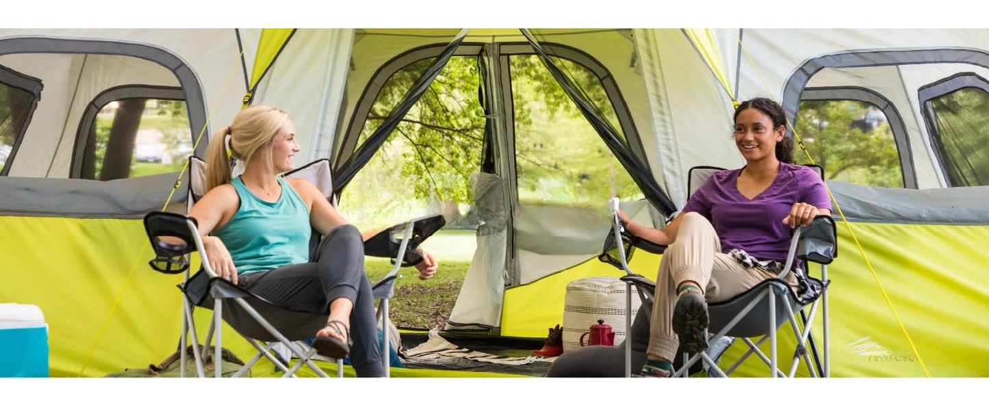 3 Room 12 Person Instant Pop-Up Tent