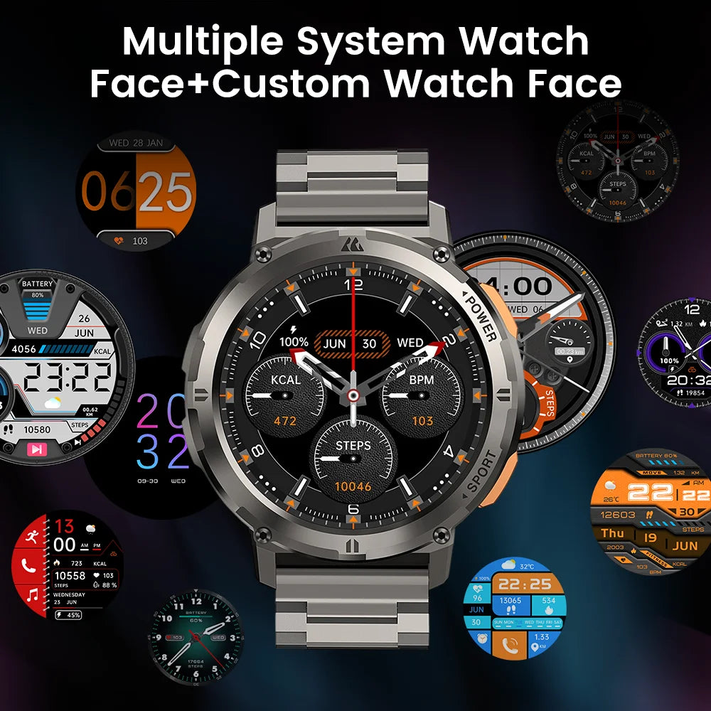 Men's Fitness Bluetooth Ultra Smartwatches>
