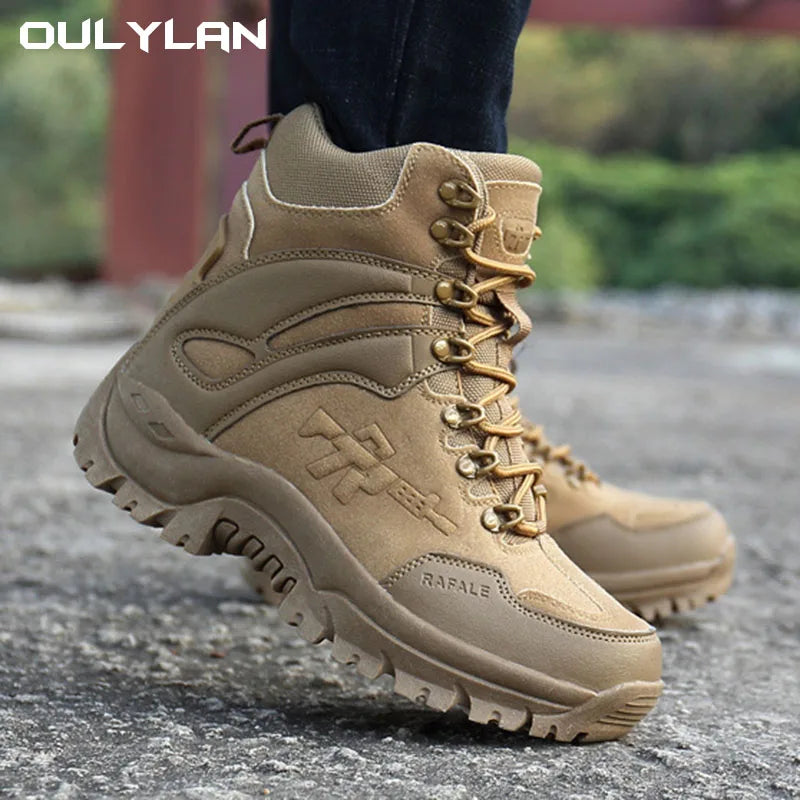 Men's Hiking, Camping, and Climbing Ankle Boots.