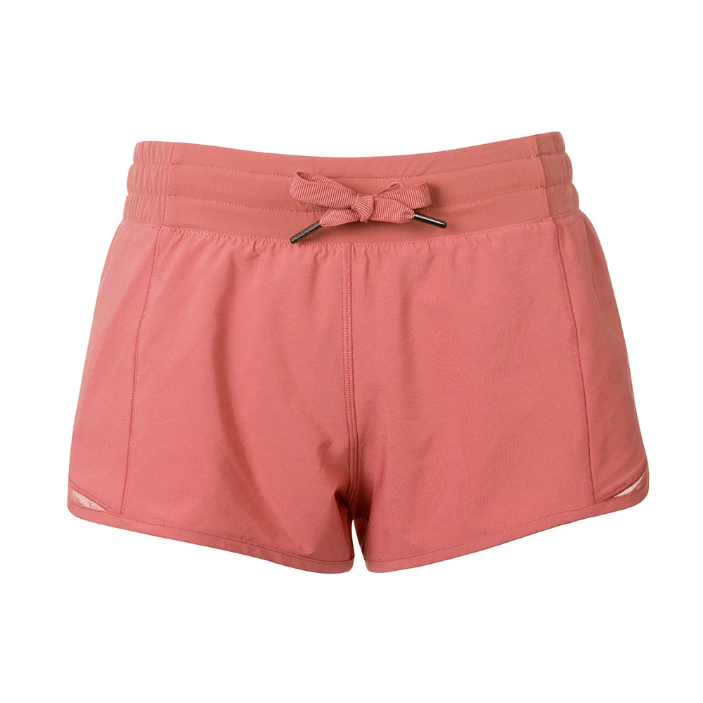 Women's Quick-Dry Loose Running Shorts Wit A Pocket.