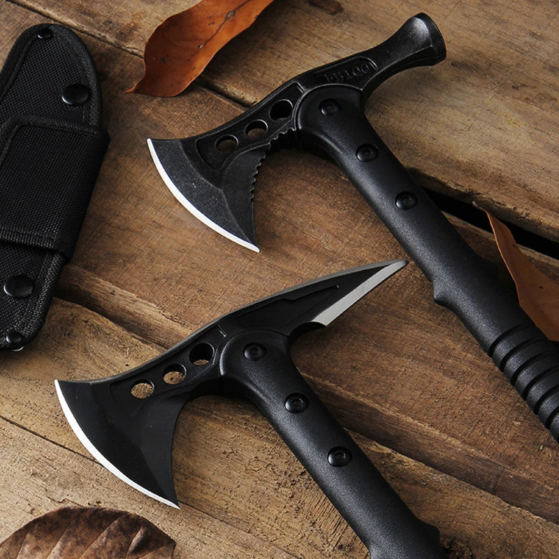Multi-purpose camping And Hammer Axe.