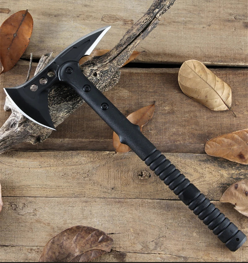 Multi-purpose camping And Hammer Axe.