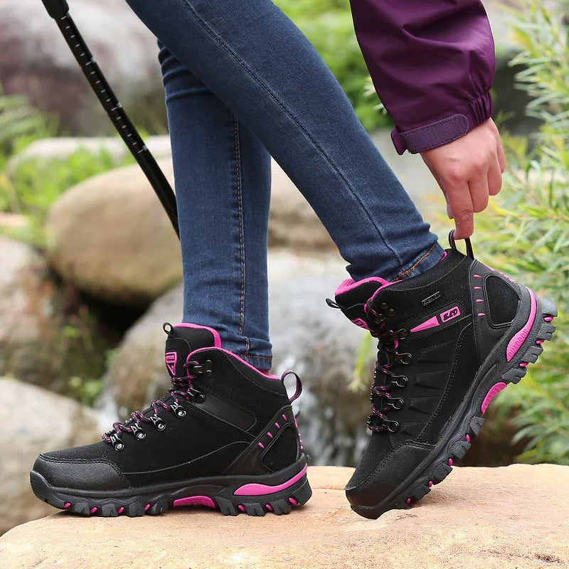 Women's  Waterproof Non- Slip Hiking Boots