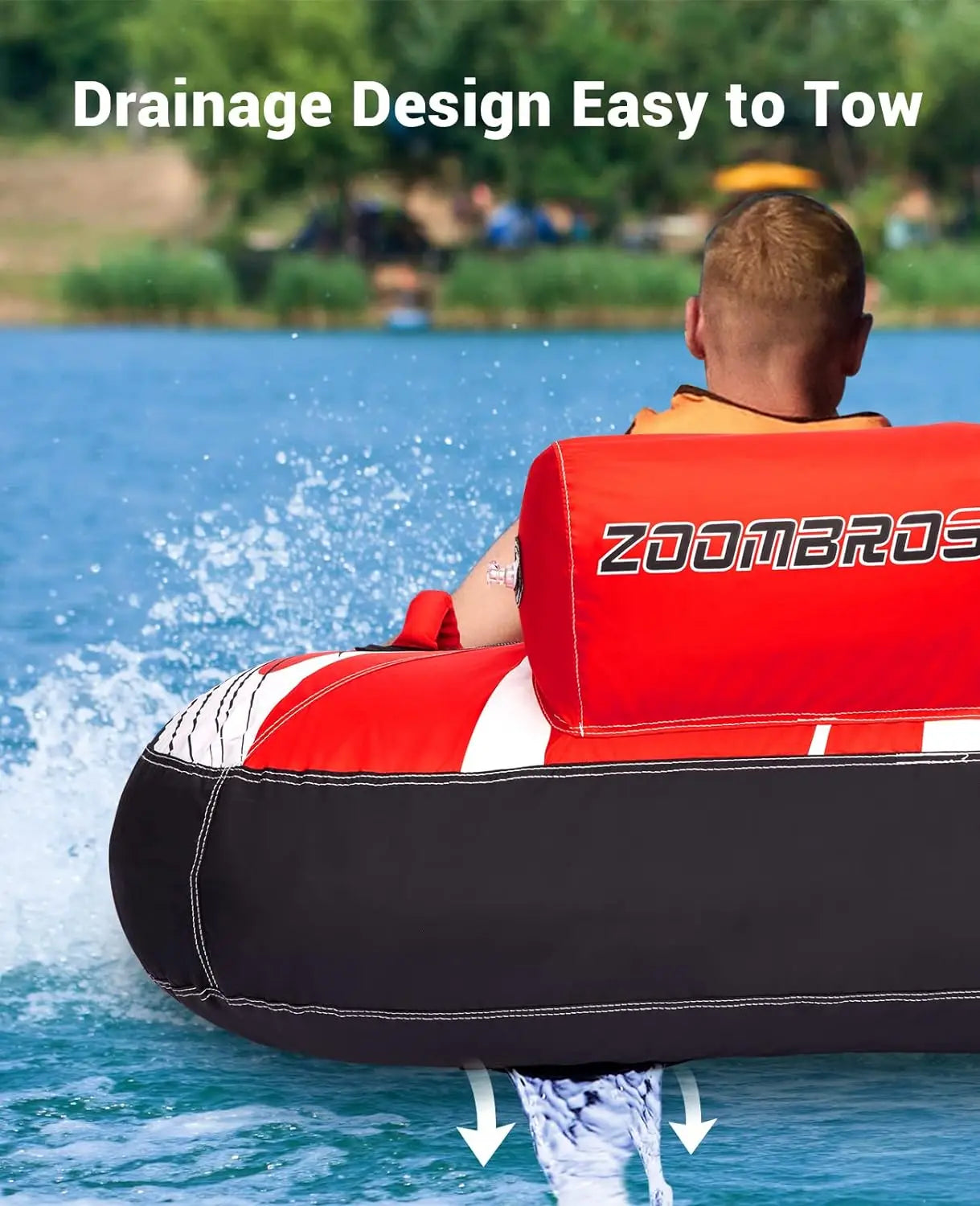 3 Person, Water Towable Tubes for Boating.