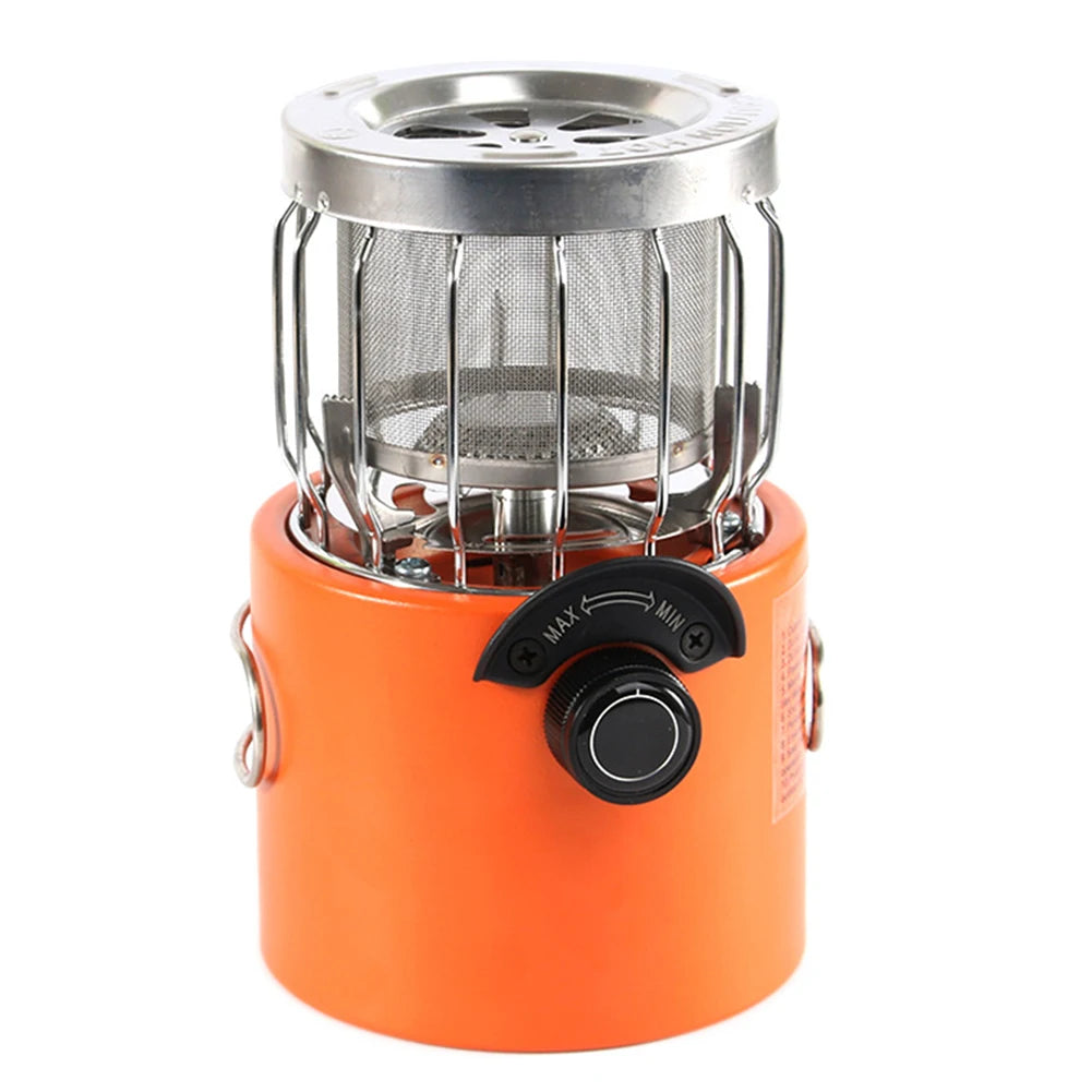 2 in 1Gas Heater For Tent, And  Cooking Stove.