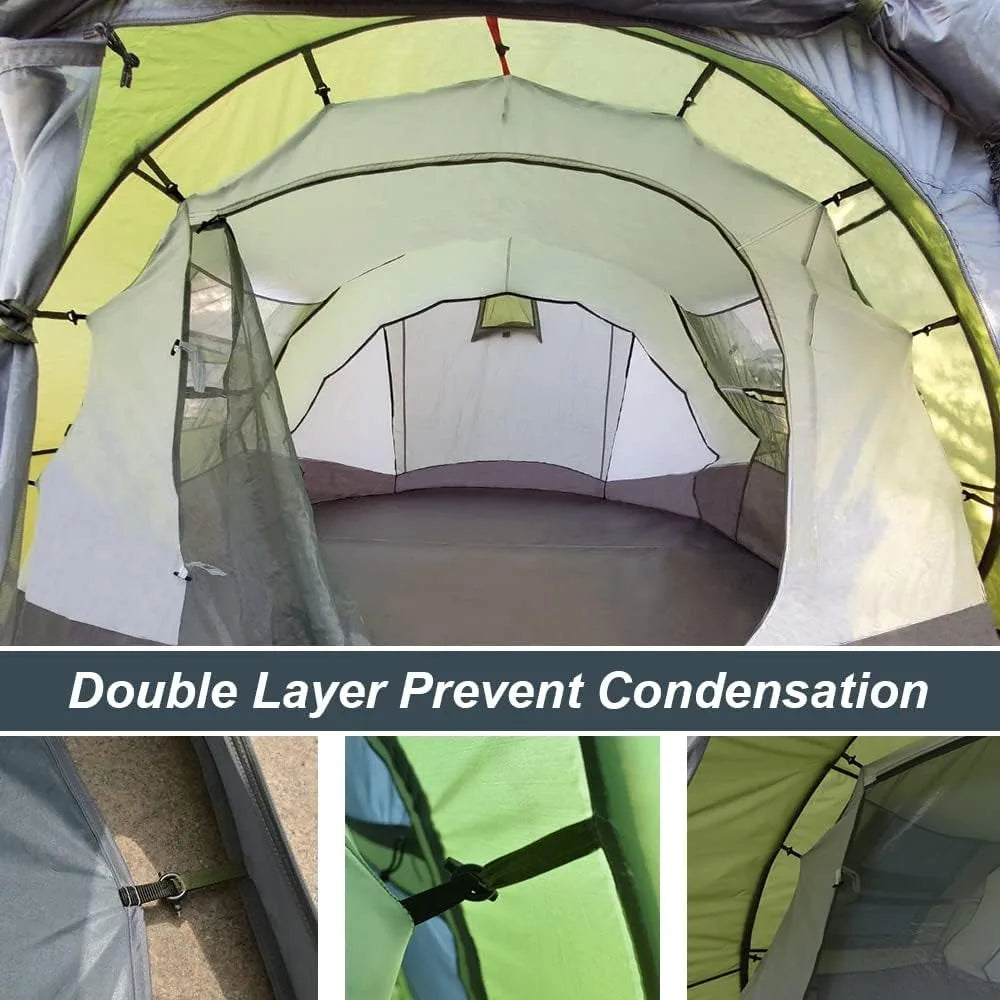 6 Person Easy Pop Up Tents for Camping-