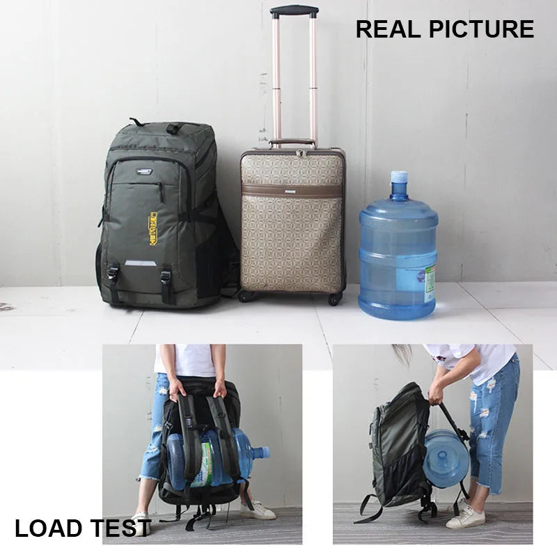 80L 50L  Men's Women's For Camping, Backpacking, Or Travel