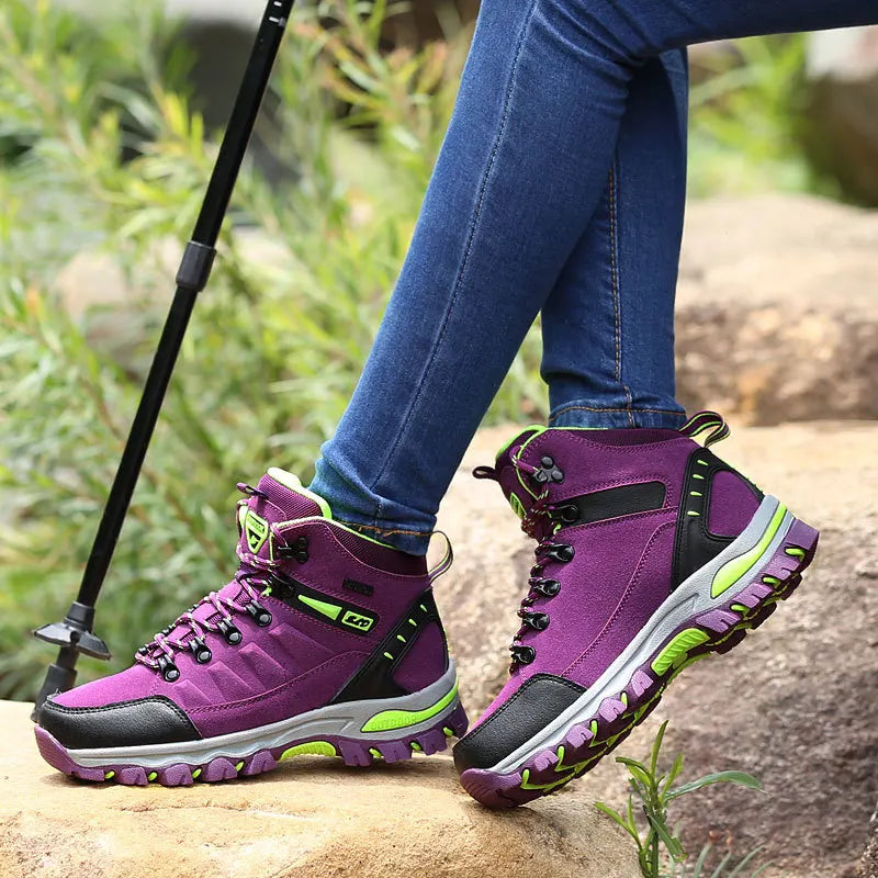 Women's  Waterproof Non- Slip Hiking Boots