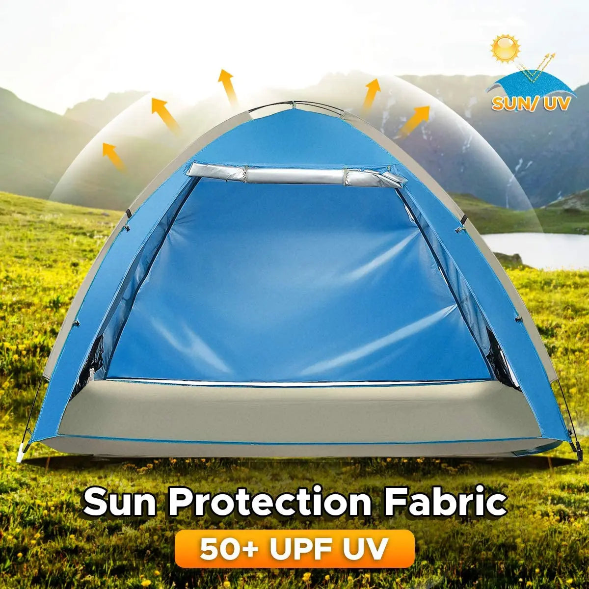 Quick Automatic Opening Tent 2-3 People Ultralight Camping Tent.