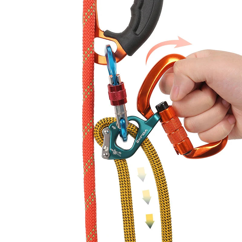 Positioning Lanyard Adjuster For Rock Climbing