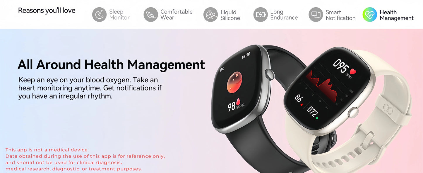 Men And Women's Fitness Smart Watches.