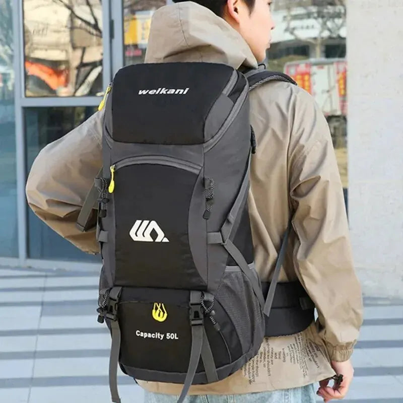 Men's Waterproof Backpack  For Camping And Hiking