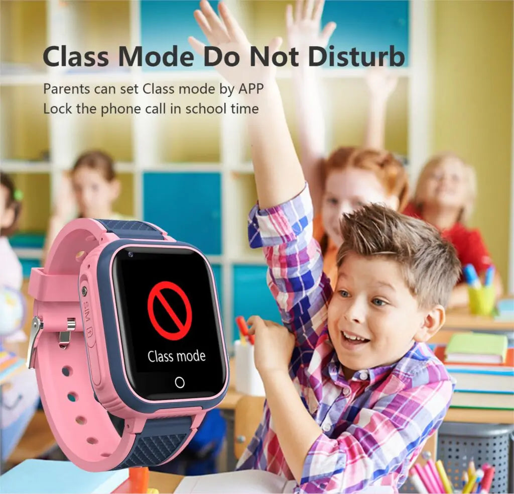 Kids Waterproof Smartwatch With GPS WIFI Video And SOS.